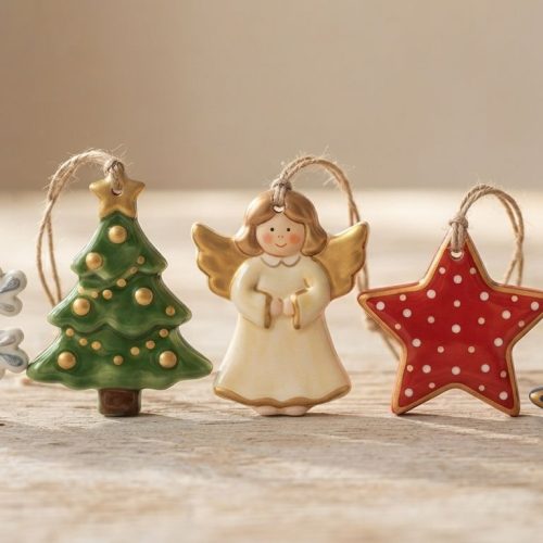 Atelier de Noël Parent-Enfant : Suspensions en Céramique