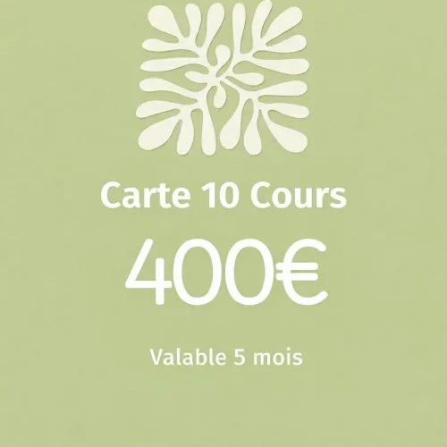 Cours particuliers tournage - Carte de 10 cours