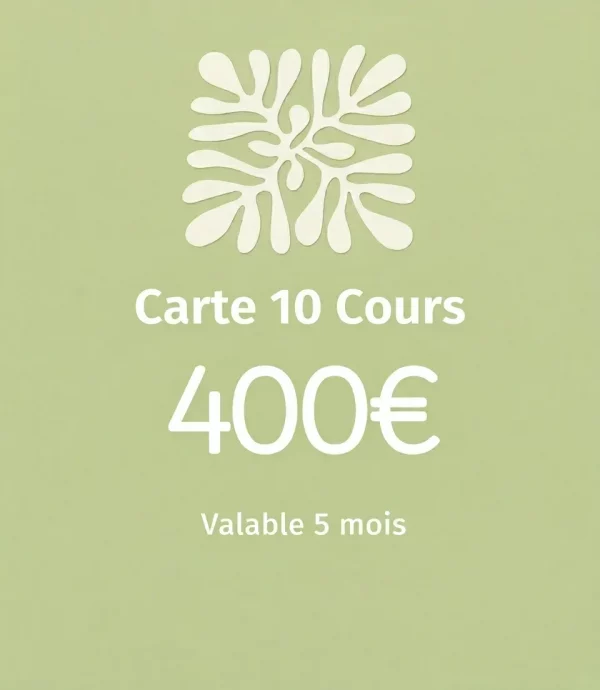 Cours particuliers tournage - Carte de 10 cours